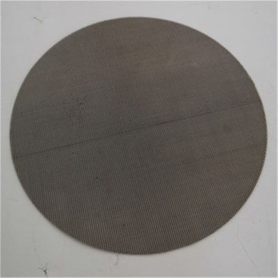 Disc Wire Filter Mesh Good Filtering Performance High Temperature Resistant