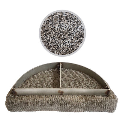 Monel Nickle Wire Mesh Mist Eliminator For Liquid Filter In Towers