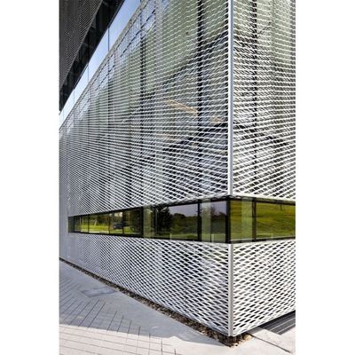 High Security Aluminium Diamond Perforated Expanded Aluminium Mesh